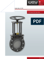 Wey Knife Gate Valve Models NA, A1 & W1