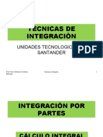 INTEGRACIÓN POR PARTES matii