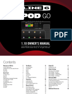 POD Go 1.10 Owner's Manual PDF