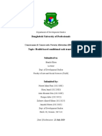 Group 1 Project Proposal (Conditional Cash Transfer On Health Sector)