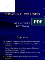 Situational Awareness: B.E.R.M. Course IMTC, Mumbai