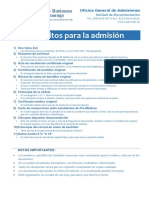 Requisitos de Admisiones Dominicanos 18917 PDF