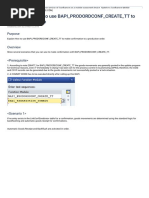 (TEST CASE) How To Use BAPI - PRODORDCONF - CREATE - TT To Make Confirmation - ERP Manufacturing (PP) - Community Wiki