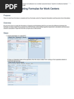 (TEST CASE) Creating Formulas For Work Centers - ERP Manufacturing (PP) - Community Wiki