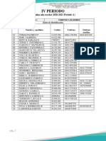 IV Periodo Secc A