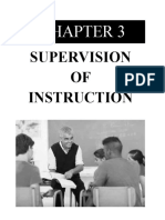 Chapter 3 Supervision of Instruction