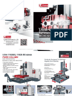 Ubm-W: CNC Horizontal Boring & Milling Machine