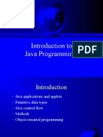 Introduction To Java Programming