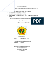 Tauhid, Al-Qur'an&Hadits, Generasi Terbaik Dan Salafussalih, Berbagi, Keadilan Dan Penegakan Hukum Dalam Islam