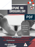 Gray Pills Abuse Drug Awareness Poster