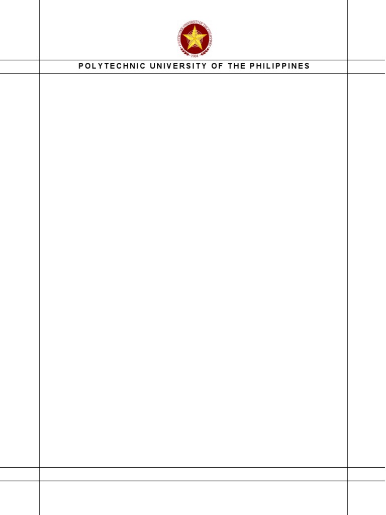 Polytechnic University of The Philippines | PDF