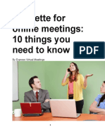 Ddf-Etiquette For Online Meetings
