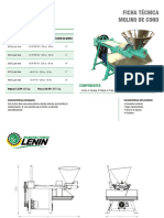 Ficha Técnica - Molino de Cono