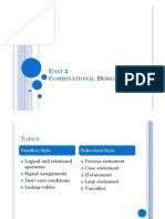 Unit3 Combinational Design