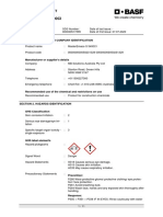 Masteremaco S 5400ci: Safety Data Sheet