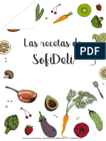 Recetario SofiDeli (Dulces Saladas Colaciones)