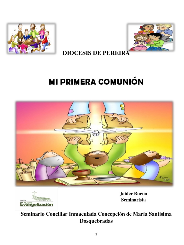 Catequesis para la Primera Comunión PDF espíritu Santo Trinidad