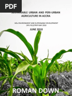 Download Sustainable Urban and Peri-Urban Agriculture in Accra Roman Down Ashaiman by The Bartlett Development Planning Unit - UCL SN48166913 doc pdf