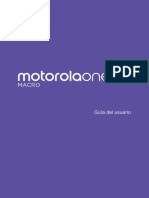 Manual Motorola One Macro 90-Global-Es-Es