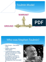 Toulmin's Model