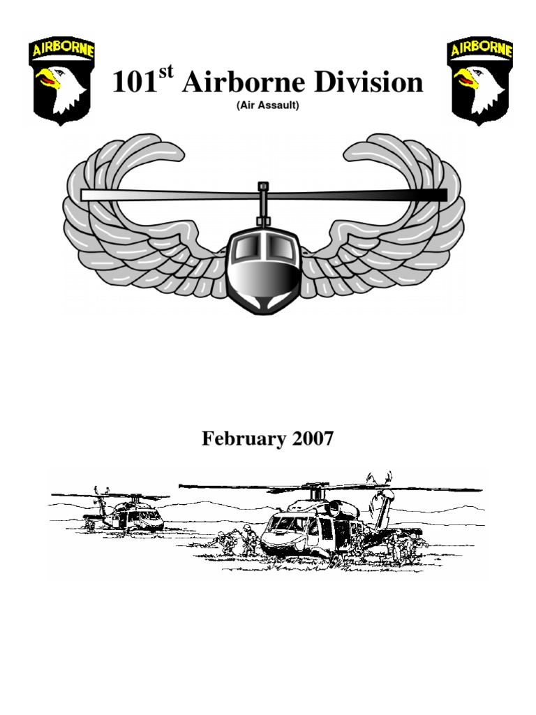 Sabalauski Air Assault School Handbook | PDF | Military | Military Science