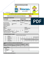 Formato Censo Recicladores Monteria