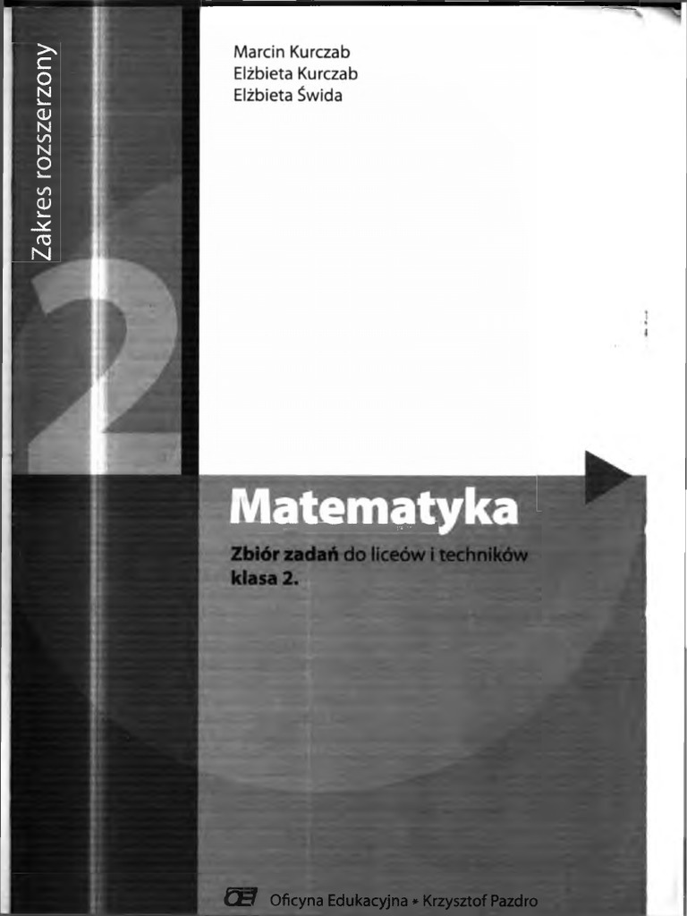 Matematyka 2 Zbiór Zadań Pdf Pdf