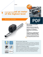 Thermal Compressed Air Meter of The Highest Level: Flow Sensors / Flow Meters