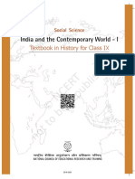 Social Science - India and The Contempoarary World I - Classs 9 PDF