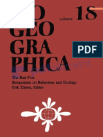 (Biogeographica) Erik Zimen (Auth.), Dr. Erik Zimen (Eds.) - The Red Fox - Symposium On Behaviour and Ecology (1980, Springer Netherlands) PDF