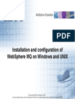 Installation and Configuration of Websphere MQ On Windows and Unix