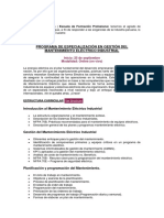 Programa de Especialización en Gestión del Mantenimiento Eléctrico Industrial.pdf