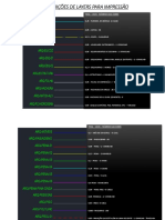 Definições de Layers para Impressão 1