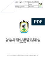 Manual de Calidad Del SGC PDF