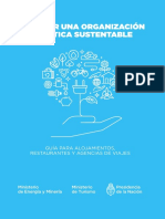 Como Ser Una Organizacion Turistica Sustentable PDF