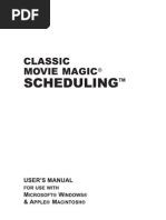 Download Classic Movie Magic Scheduling User Manual by jiaminn212 SN48168853 doc pdf