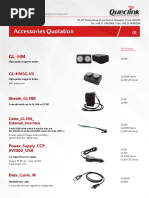 Accessories List 20190425 PDF