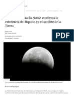 Agua en la Luna_ la NASA confirma la existencia del líquido en el satélite de la Tierra - BBC News Mundo