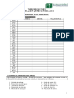 Taller Formulación Química Inorgánica