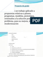 Proyecto de Grado y Sociocomunitario Productivo