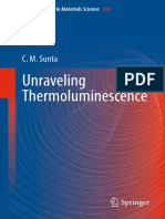 (Springer Series in Materials Science 202) C M Sunta (Auth.) - Unraveling Thermoluminescence (2015, Springer India) PDF