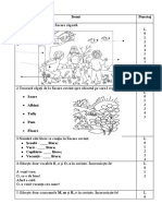 TEST  EV. FINALĂ CL.4