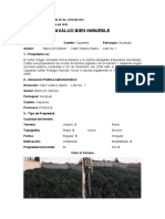 Informe Tecnico de Avaluo - Armando Parra - Barrio El Carmen