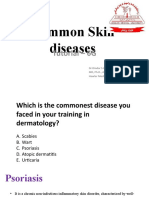 Common Skin Diseases: Tutorial - 6G