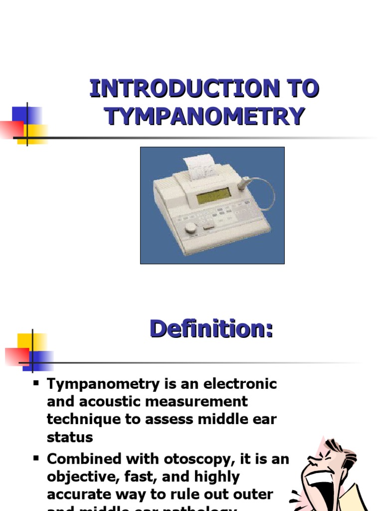 Understanding Tympanometry Techniques | PDF | Hearing Loss | Ear