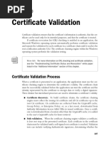 Certificate Validation