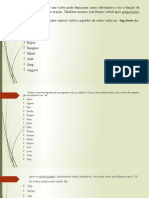 Ing Form and Infinitive