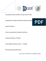 Licitaciones públicas y privadas en proyectos eléctricos