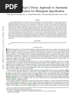 An Interval Type-2 Fuzzy Approach To Automatic PDF Generation For Histogram Specification