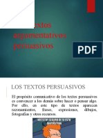 Textos Persuasivos